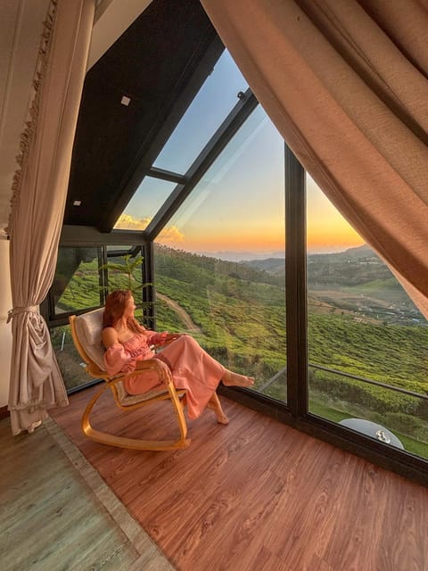 Day, View (from property/room), Mountain view, Sunset