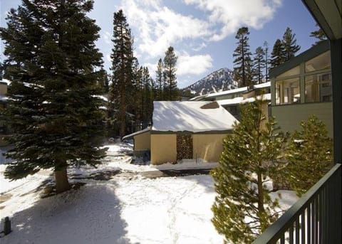 St Anton Courtyard View Ski-In and Out 1 Bedroom Condo Apartment in Mammoth Lakes