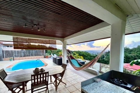 View (from property/room), Seating area, Pool view, Swimming pool