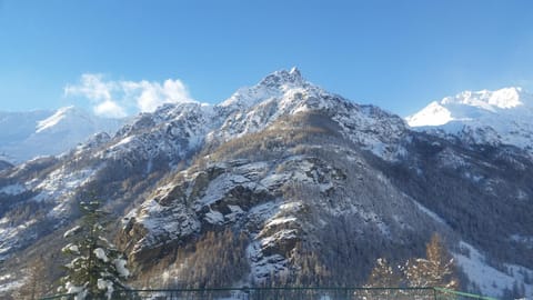 Winter, Mountain view, Mountain view