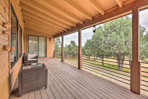 Bright Overgaard Getaway Near National Forest Haus in Gila County