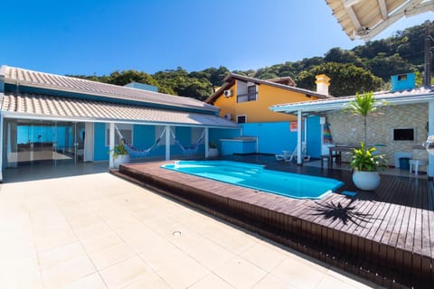 Patio, Pool view, Swimming pool, sunbed