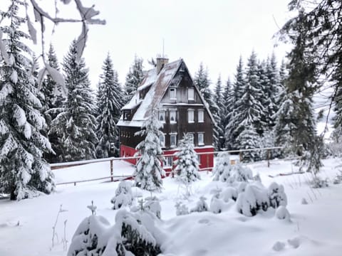 Property building, Natural landscape, Winter