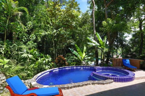 4BR Villa MotMot in w exclusive pool Wifi AC Chalet in Quepos