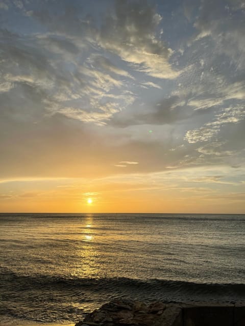 Natural landscape, Beach, Sea view, Sunset