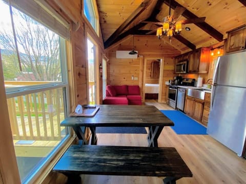 B1 NEW Awesome Tiny Home with AC Mountain Views Minutes to Skiing Hiking Attractions Villa in Twin Mountain
