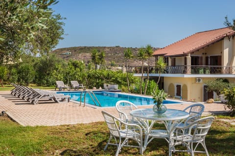 Property building, Pool view, Swimming pool