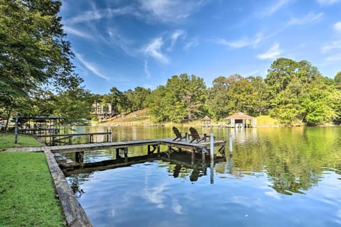 Waterfront Lake Martin Home with Private Dock and View House in Lake Martin