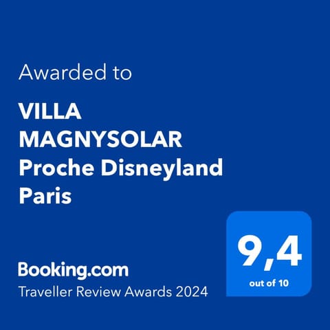 VILLA MAGNYSOLAR Proche Disneyland Paris Villa in Magny-le-Hongre