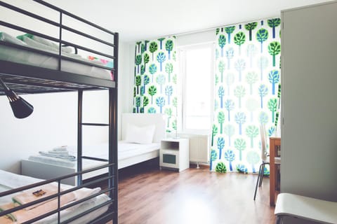 Bed, Photo of the whole room, Bedroom, bunk bed