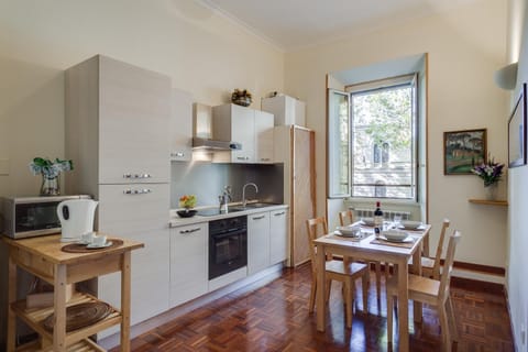 Kitchen or kitchenette, Dining area