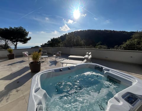 Hot Tub, Hot Tub, View (from property/room), Garden view, Mountain view, Mountain view, Sea view, Sea view