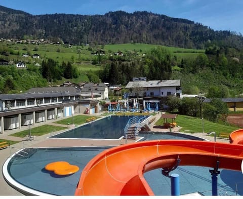 Day, Natural landscape, Aqua park, Mountain view, Pool view, Swimming pool