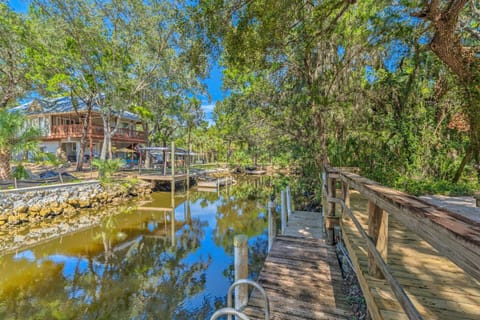 Canalfront Homosassa Escape with Private Dock! House in Homosassa