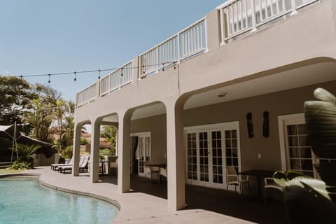 Property building, Pool view, sunbed