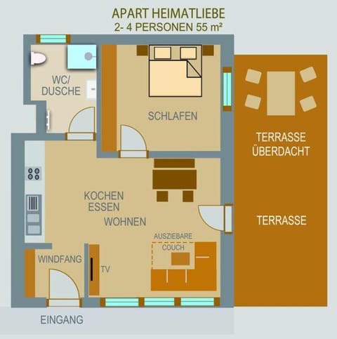 Apart Heimatliebe Apartment in Trentino-South Tyrol