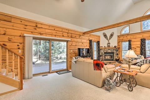 Bayfield Cabin with Wraparound Deck and Fire Pit House in La Plata County