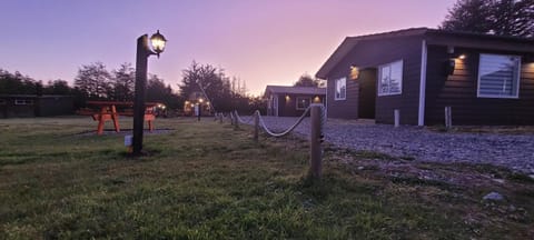 Property building, Street view, Sunset