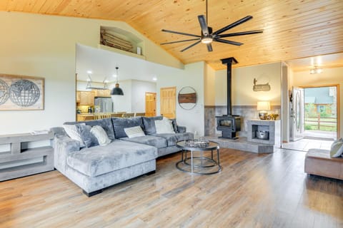 Modern Pagosa Springs Home with Deck on Village Lake House in Pagosa Springs