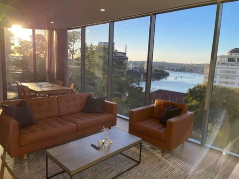 Day, Living room, Dining area, River view