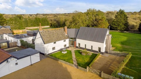 Property building, Spring, Day, Natural landscape, Bird's eye view, Garden view