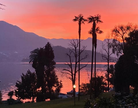 View (from property/room), Lake view, Sunset