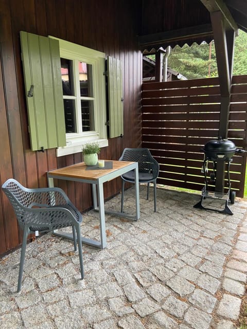 Patio, Facade/entrance, Seating area