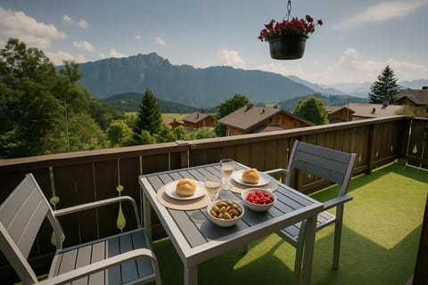Patio, Mountain view, Mountain view