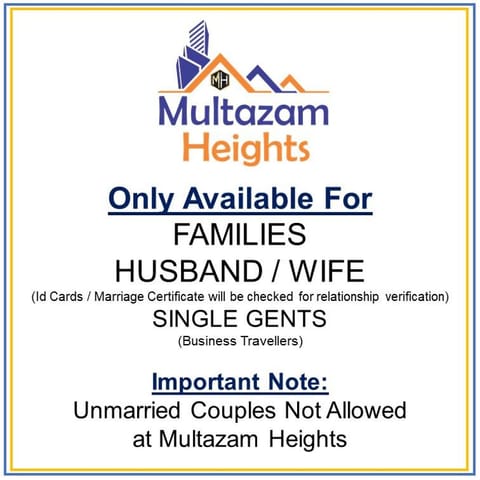 Multazam Heights, DHA Phase 8 - Three Bedrooms Family Apartments Condo in Lahore