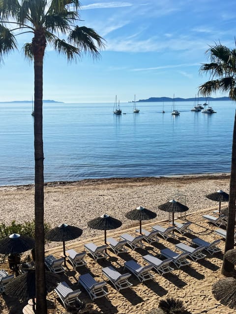 Natural landscape, Beach, Sea view, sunbed