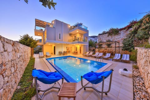 Property building, Pool view, Swimming pool, Swimming pool, Sunset