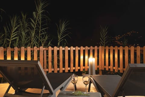 Patio, Night, View (from property/room), Balcony/Terrace, sunbed