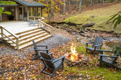 Cascading Creek Cabin Maison in Qualla