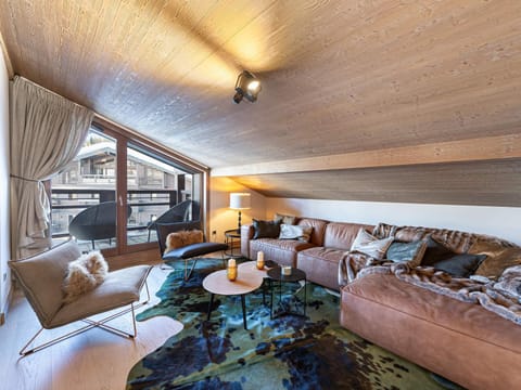 Penthouse à Megève avec Jacuzzi, Sauna, Piscine & Salle de Sport - FR-1-569-27 Apartment in Megève