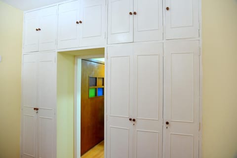 Living room, microwave