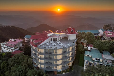 Property building, Sunset