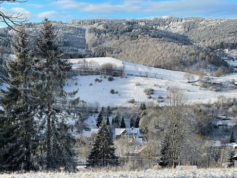 Property building, Natural landscape, Winter