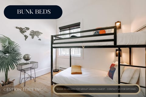 Bedroom, bunk bed