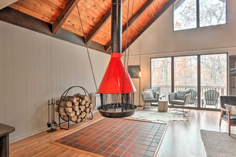 Fireside Lodge A-Frame in Bryce Resort with Decks House in Basye