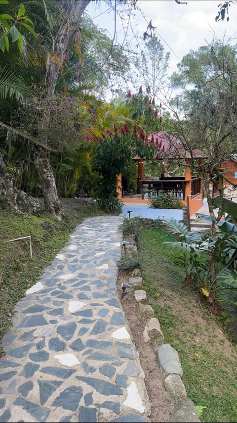 Casa del Arroyo 2-Bedroom Cottage Fireplace and BBQ Maison in La Vega Province