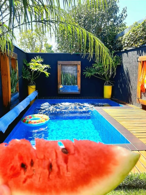 Bangalô das Lagartixas ,casa stúdio com piscina aquecida privativa a 20 minutos do Centro de Curitiba House in Curitiba