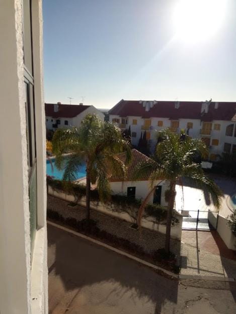 Pool view, Street view, Swimming pool