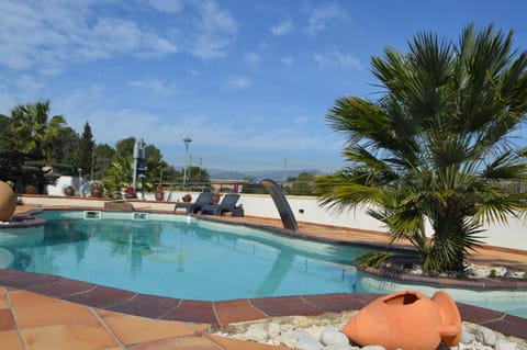 Off site, Garden, Swimming pool