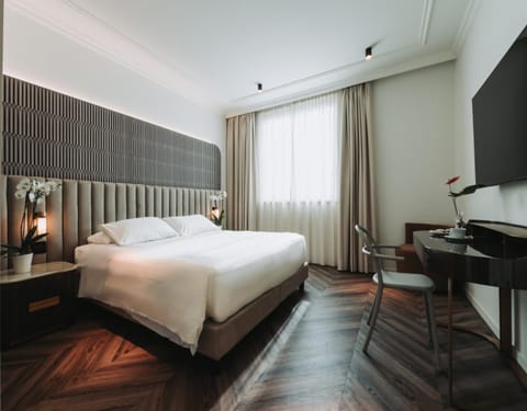 Bed, Photo of the whole room, Bedroom, hair dresser