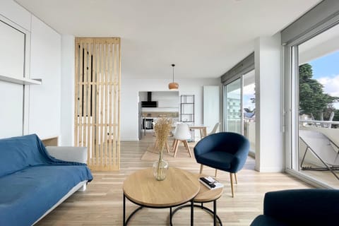 Lovely T1 d architecte de standing Vue mer 360 Apartment in Brittany