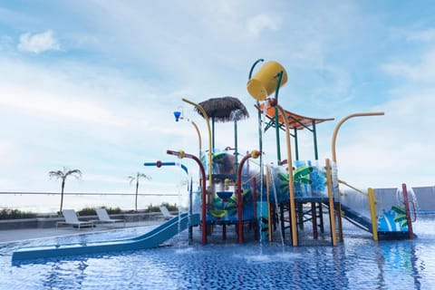 Children play ground, Aqua park, Swimming pool, children