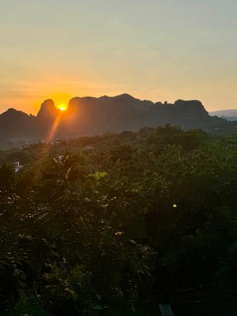 Mountain view, Sunset