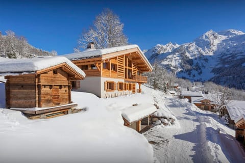 Property building, Natural landscape, Winter, Mountain view