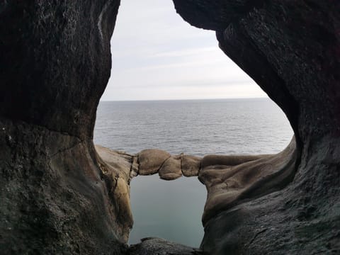 Hiking, Sea view