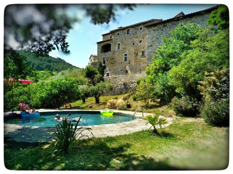 Property building, Spring, Garden, Garden view, Pool view, Swimming pool